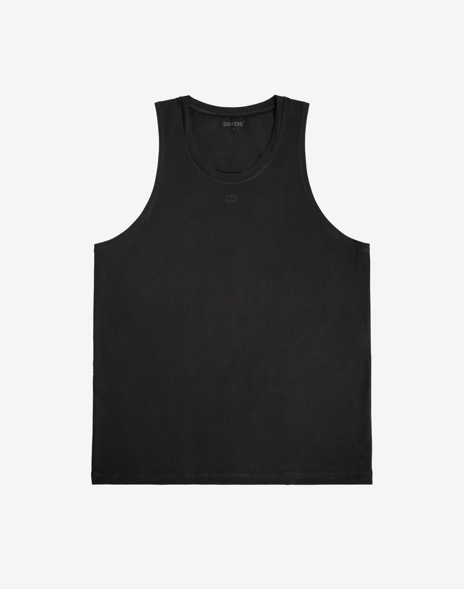 TA21 Peruvian Cotton Tanktop - Black – 2EROS