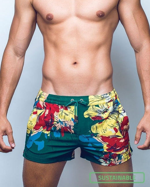 S50 Print Swimshorts - Fleur - 2EROS
