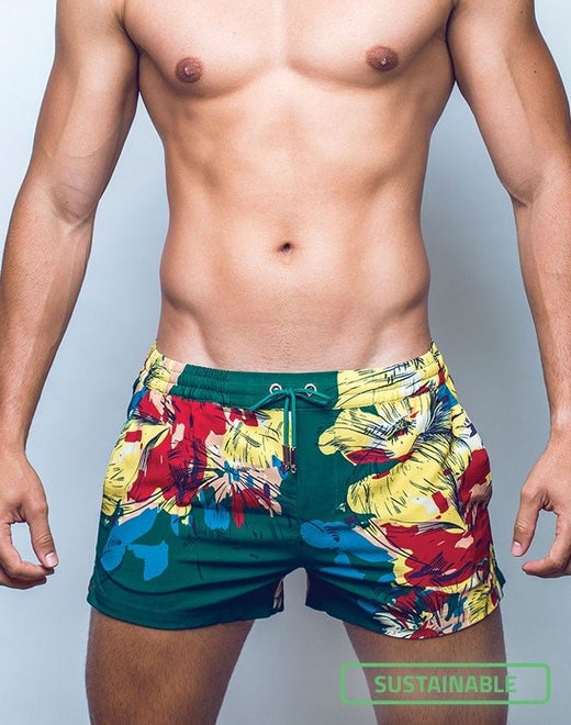 S50 Print Swimshorts - Fleur - 2EROS