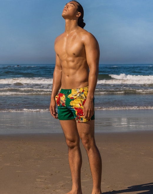 S50 Print Swimshorts - Fleur - 2EROS