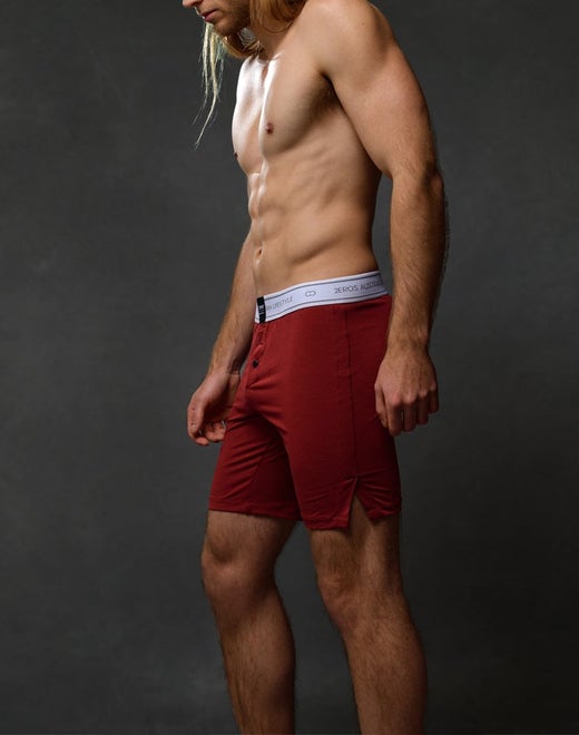 LS10 Core Series 2 Lounge Shorts - Cabernet - 2EROS