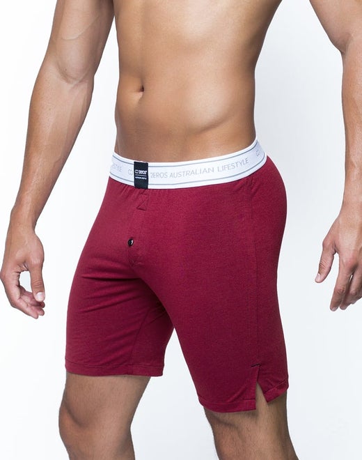 LS10 Core Series 2 Lounge Shorts - Cabernet - 2EROS