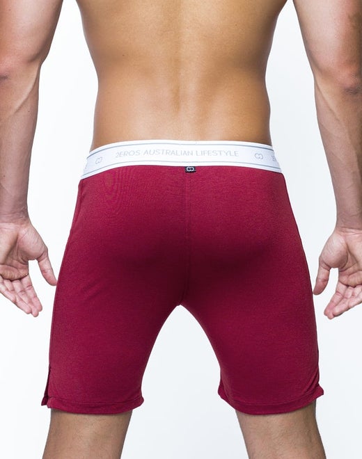LS10 Core Series 2 Lounge Shorts - Cabernet - 2EROS