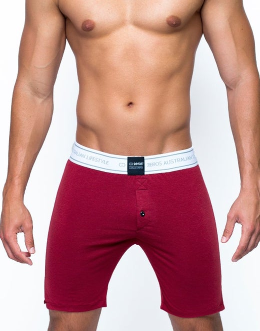 LS10 Core Series 2 Lounge Shorts - Cabernet - 2EROS