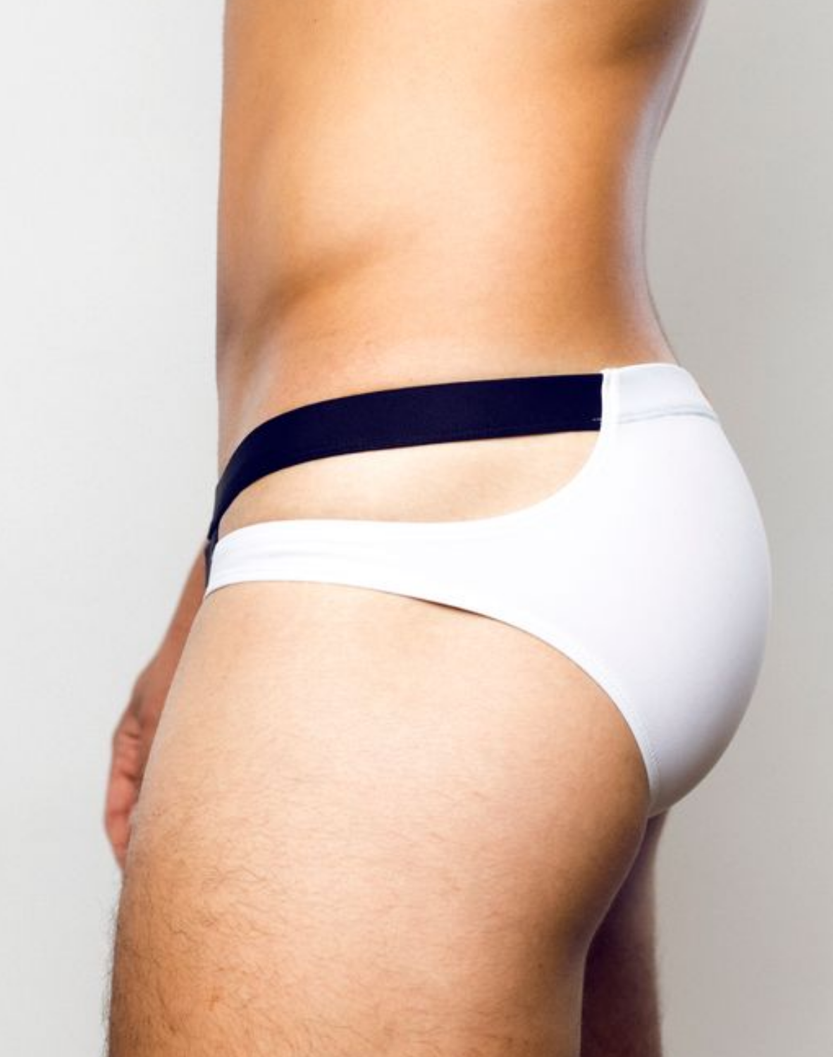 BLK Label No.5 Swim Brief - Black and White-thumbmail-19