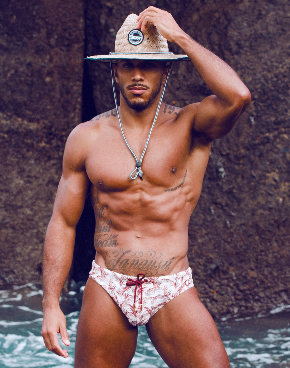 V10 Printed Swimwear - Pastel Hawaii-thumbmail-8