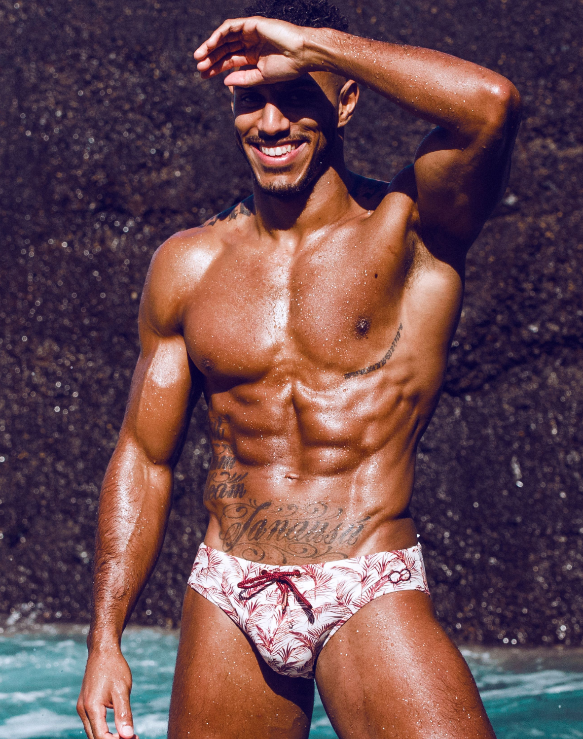 V10 Printed Swimwear - Pastel Hawaii-thumbmail-10