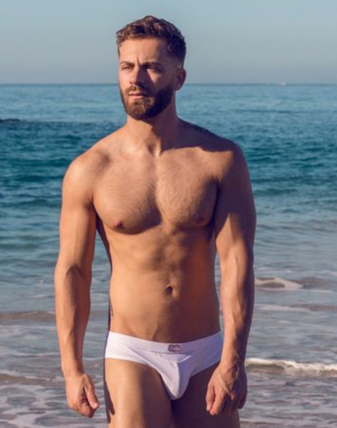 BLK Label No.6 Swim Brief - White-thumbmail-9