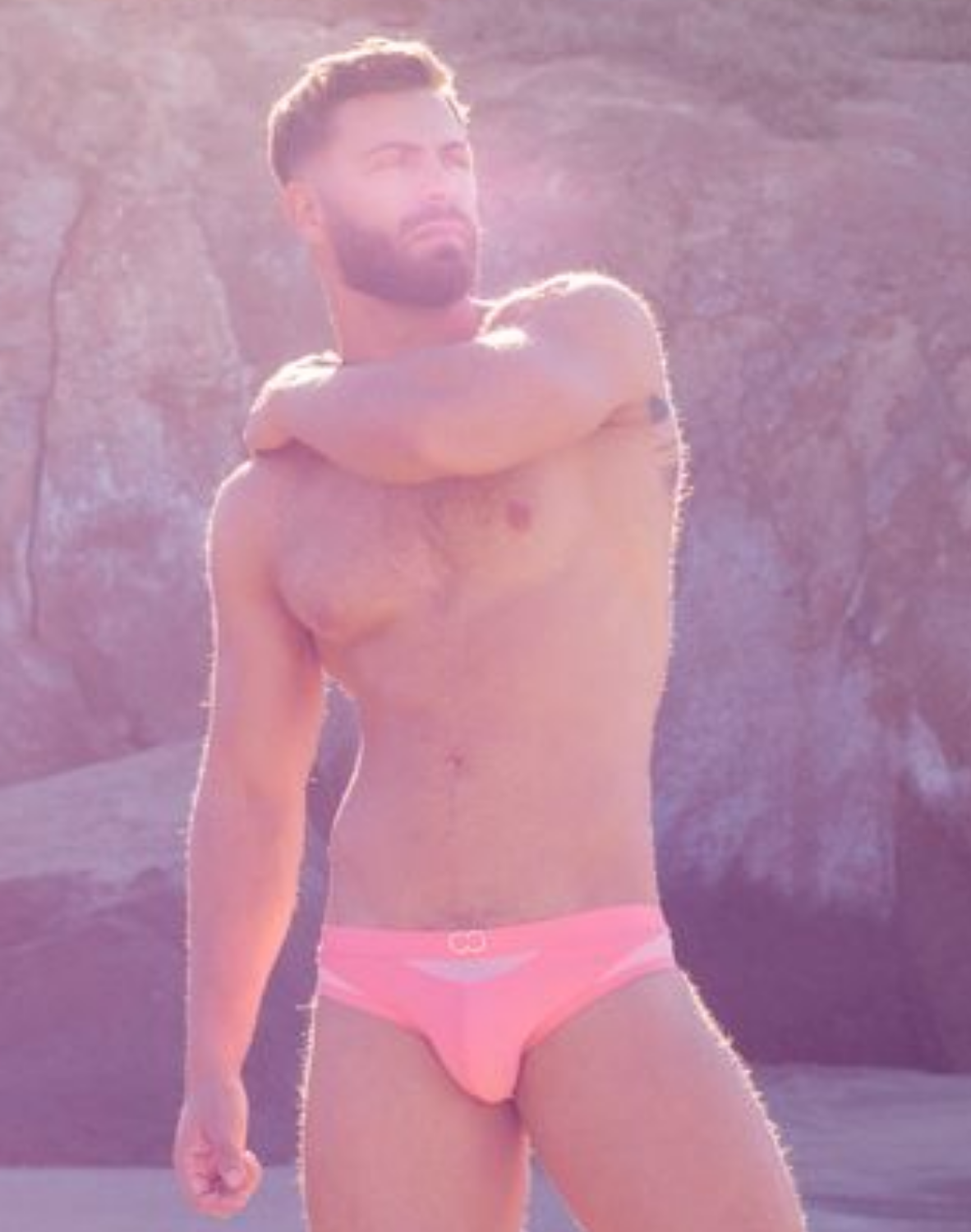 BLK Label No.6 Swim Brief - Coral-thumbmail-7