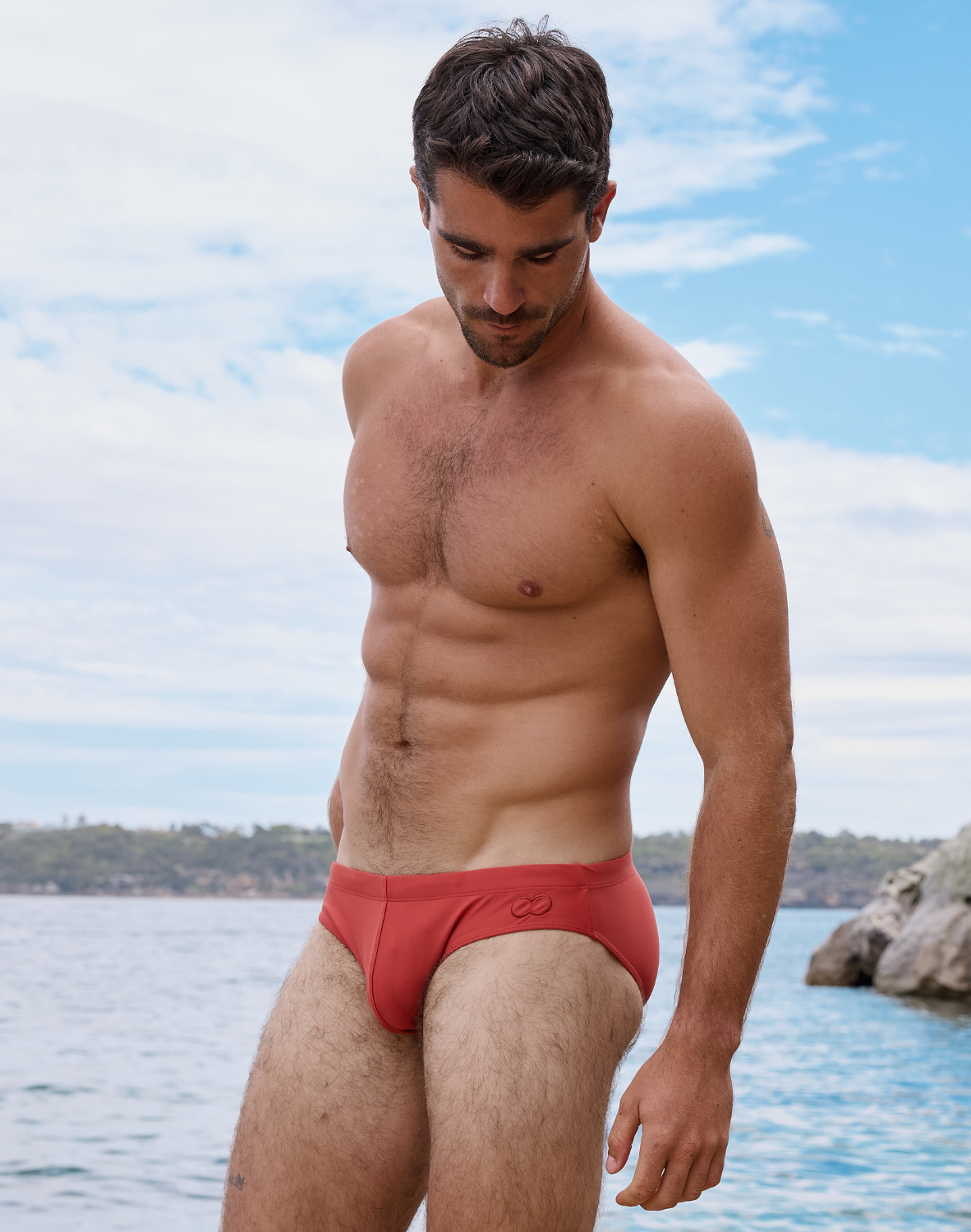 V10 Core Swim Brief - Rust Orange-thumbmail-6