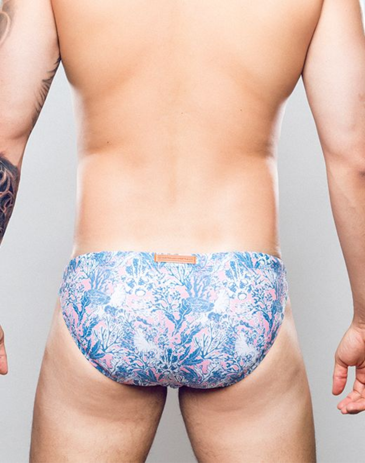 V20 Printed Swim Brief - Coral Teal-thumbmail-6