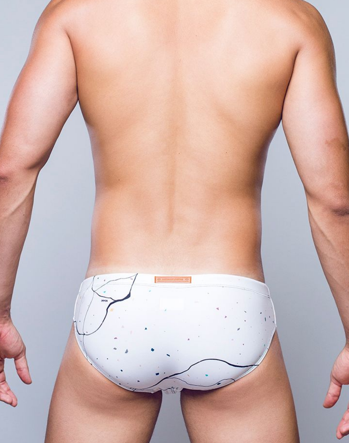 Maillot de bain imprimé V10 - Marbre-thumbmail-6