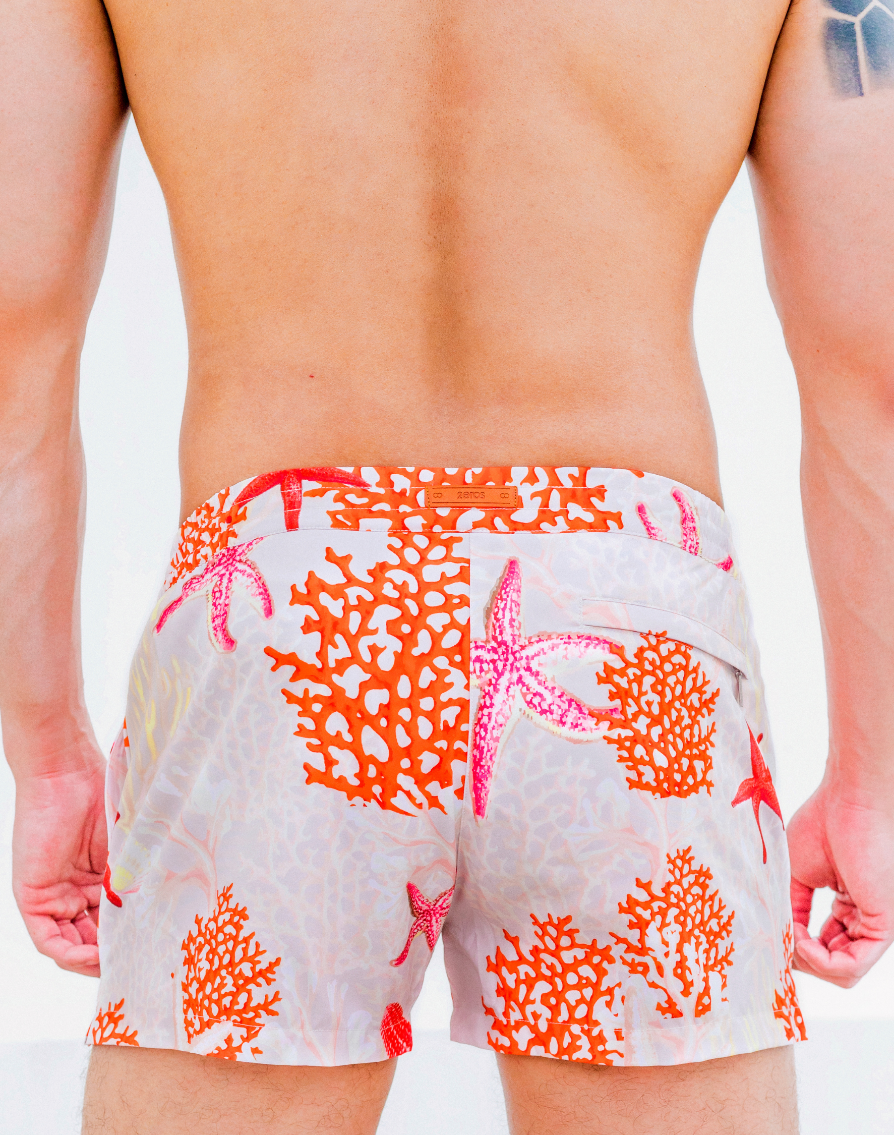 Printed Bronte Shorts - Starscape Beige-thumbmail-9