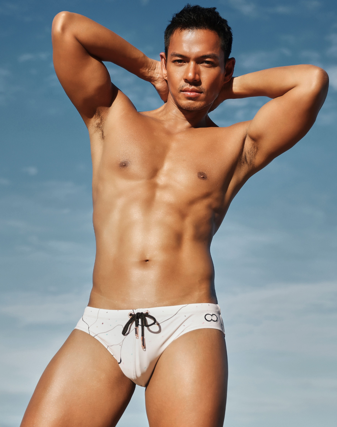 Maillot de bain imprimé V10 - Marbre-thumbmail-7