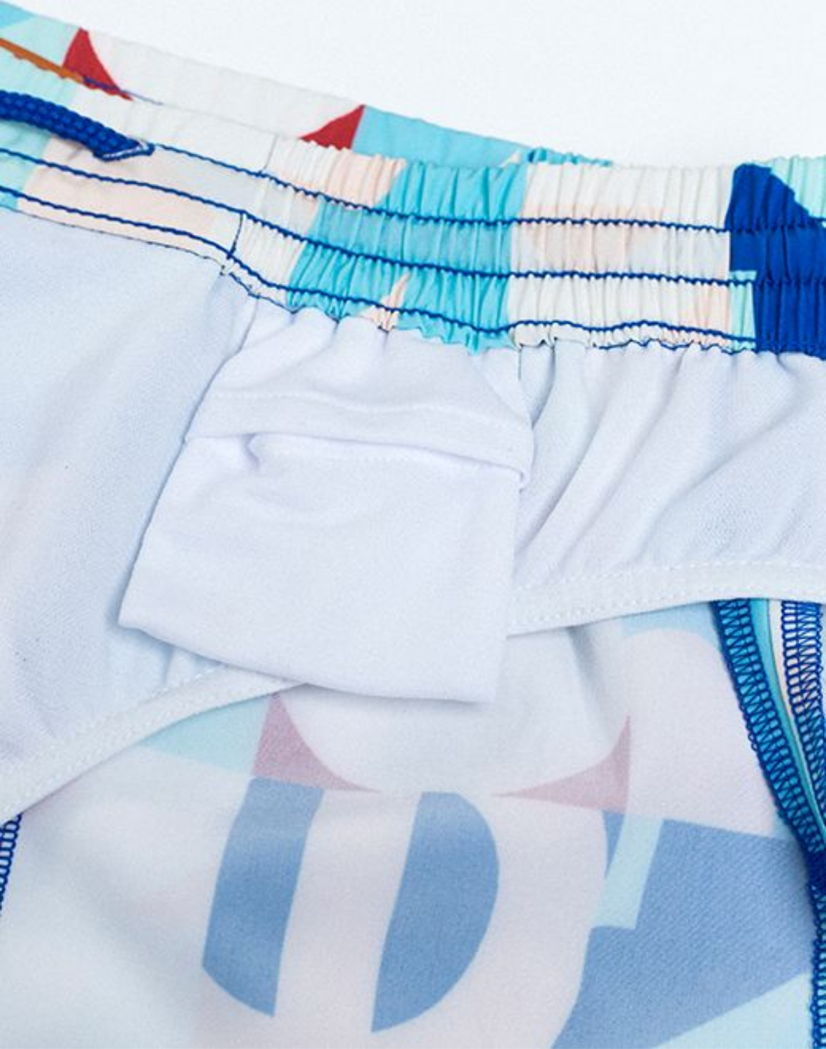 Printed Bronte Shorts - Insignia Turquoise-thumbmail-10