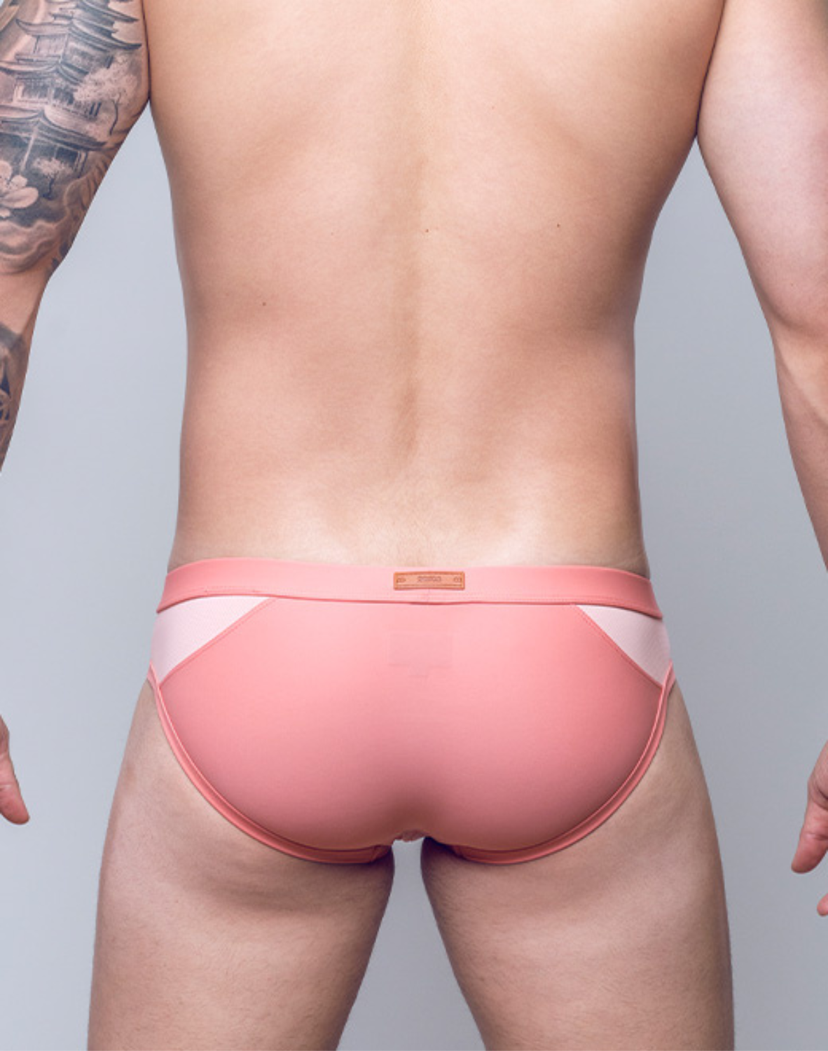 BLK Label No.6 Swim Brief - Coral-thumbmail-5