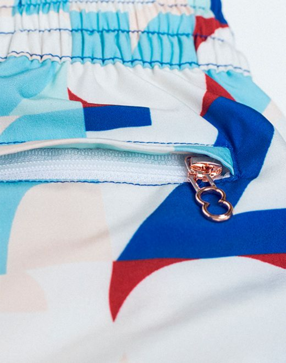 Printed Bronte Shorts - Insignia Turquoise-thumbmail-11