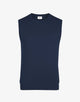 Sapphire Knit Vest - Navy