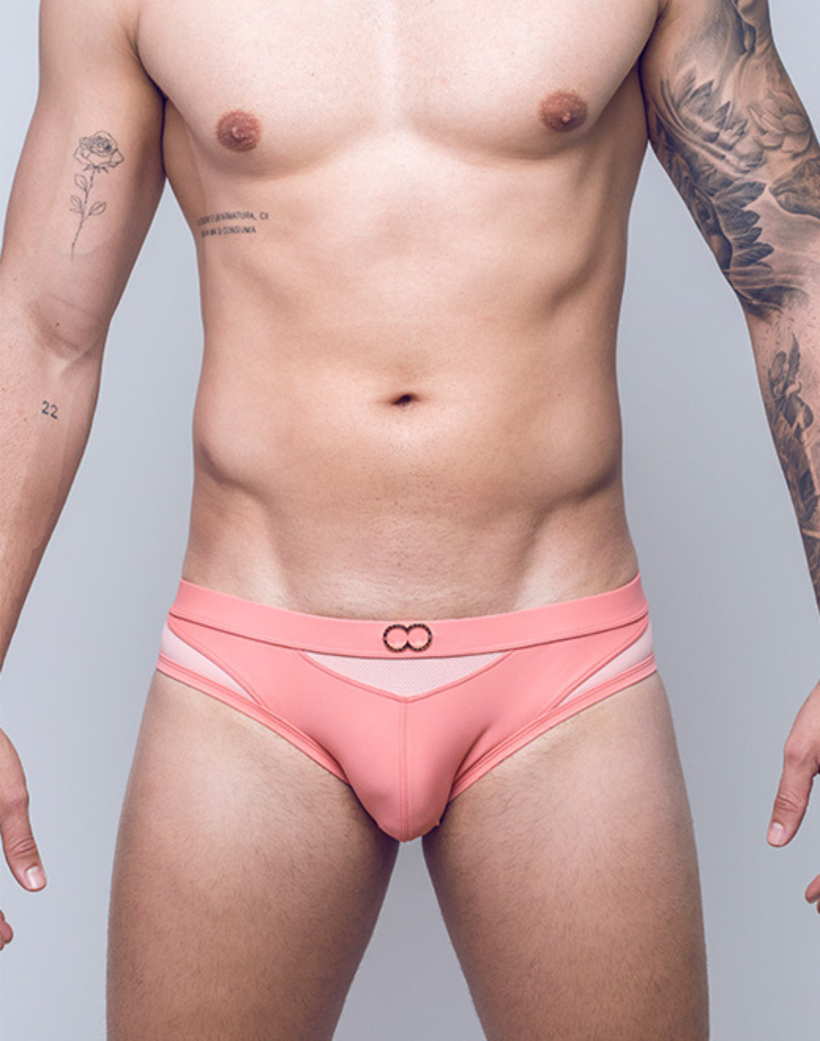 BLK Label No.6 Swim Brief - Coral-thumbmail-3