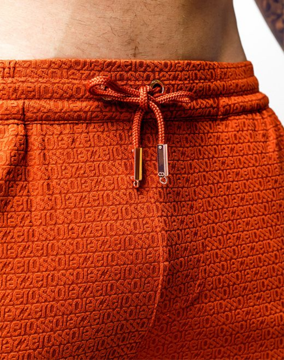 Textured Manly Shorts - Signet Carmine-thumbmail-12