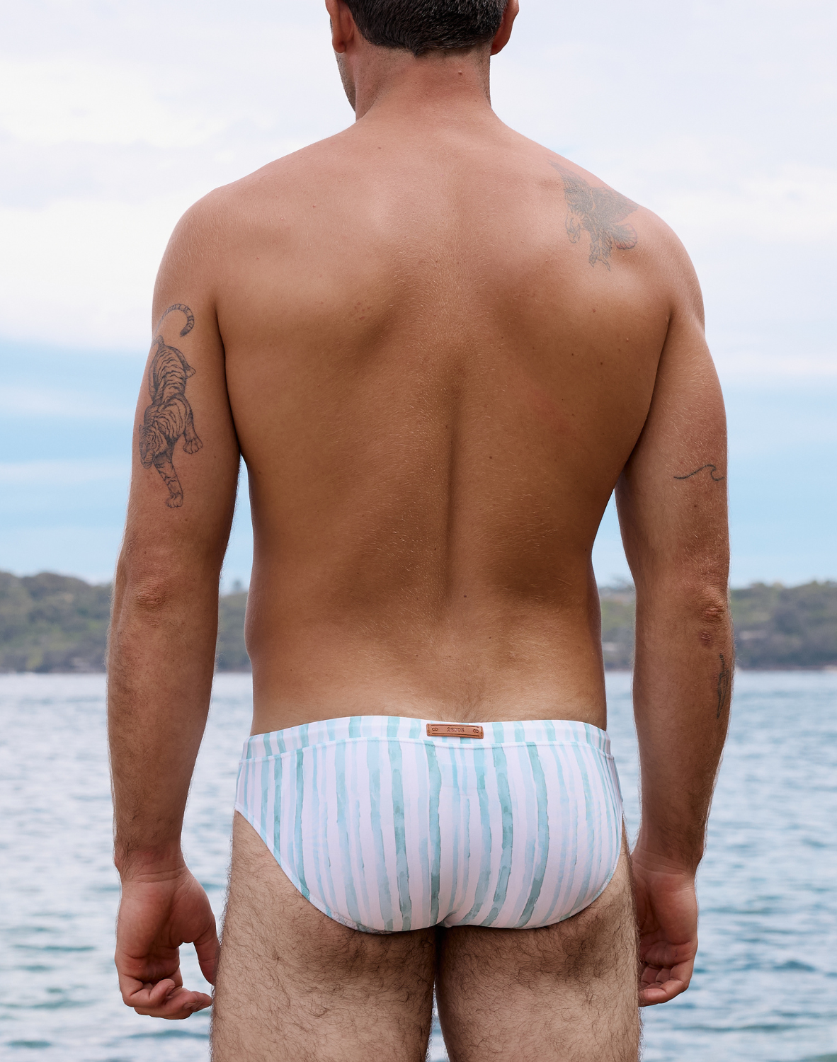 V30 Printed Swim Brief - Oceanus Blue-thumbmail-7