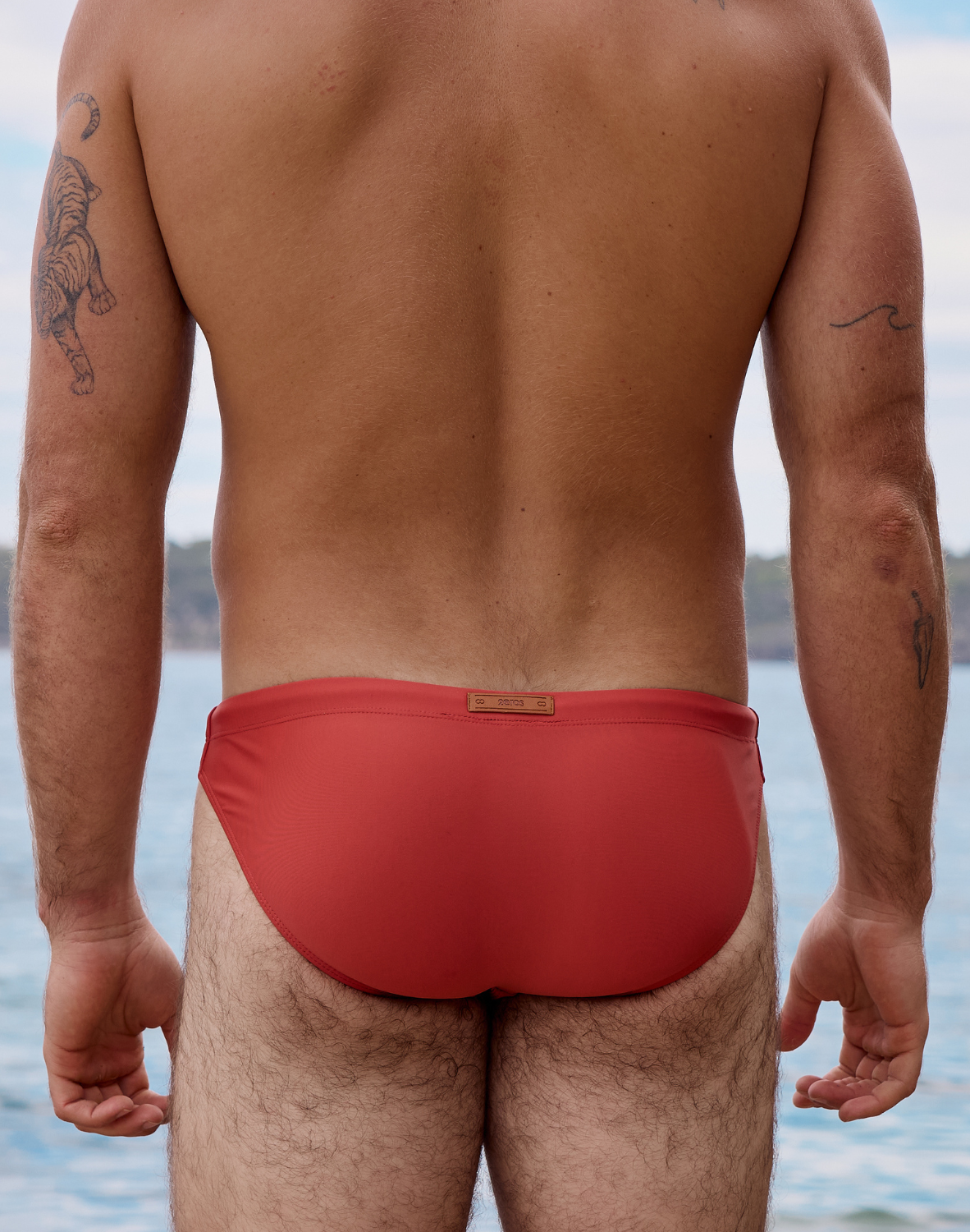 V20 Core Swim Brief - Rust Orange-thumbmail-6