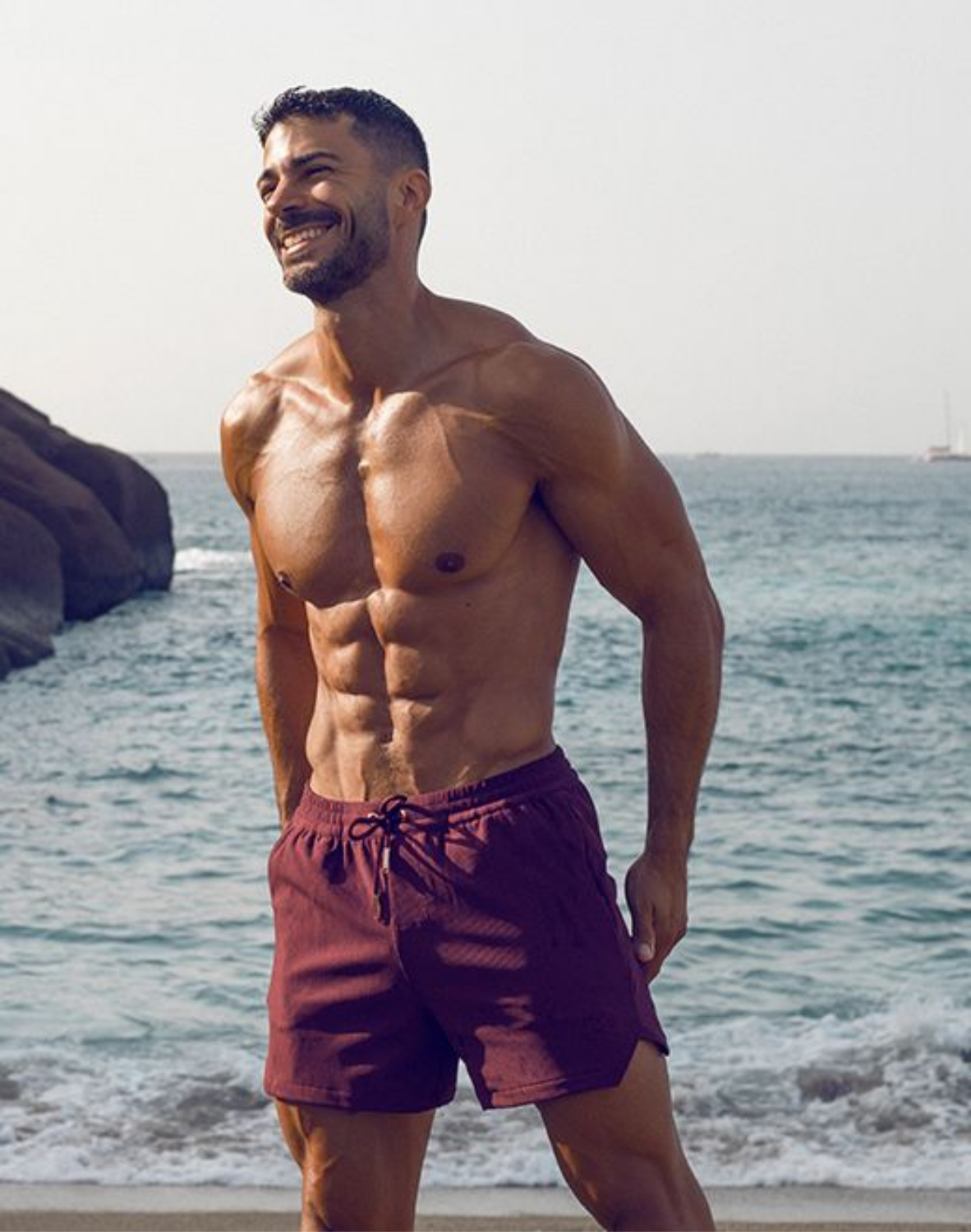 Manly Shorts - Tibetan Red-thumbmail-3