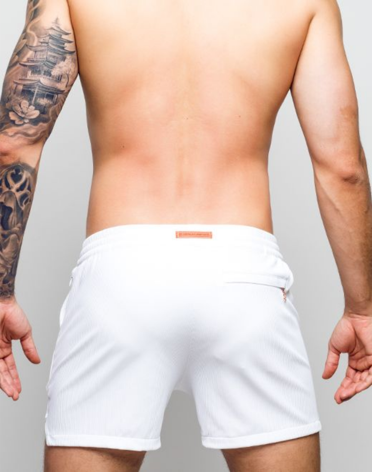 Manly Shorts - White-thumbmail-6