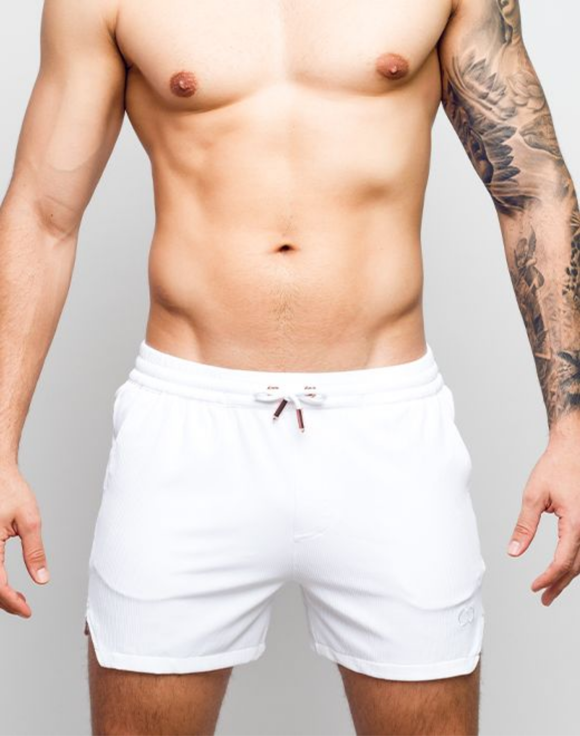 Manly Shorts - White-thumbmail-4