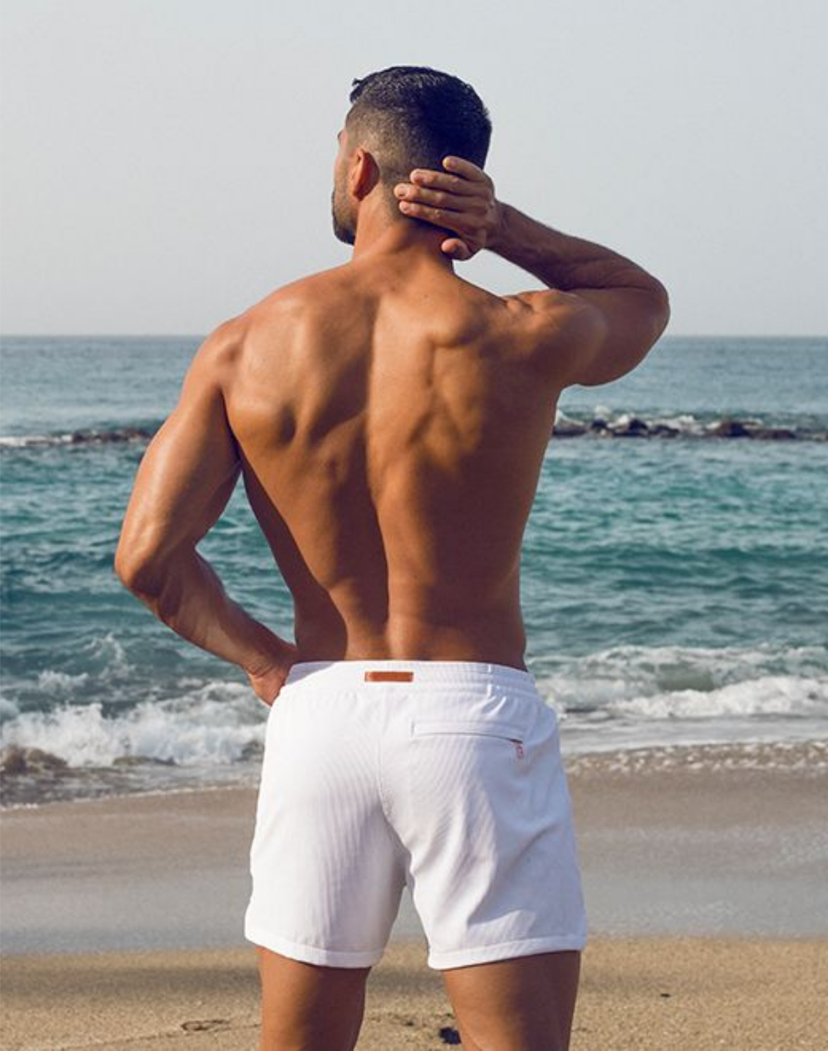 Manly Shorts - White-thumbmail-7