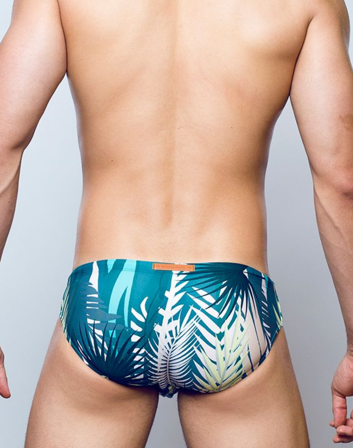 V10 Printed Swimwear - Feuille Green-thumbmail-5