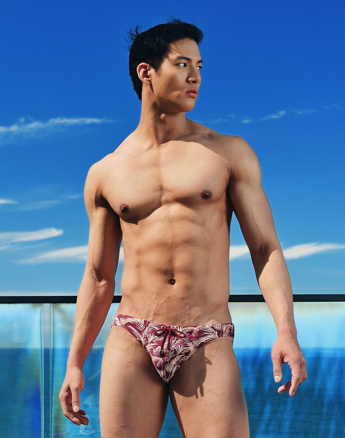 V20 Signature Print Swimwear - Hawaiian Night-thumbmail-7