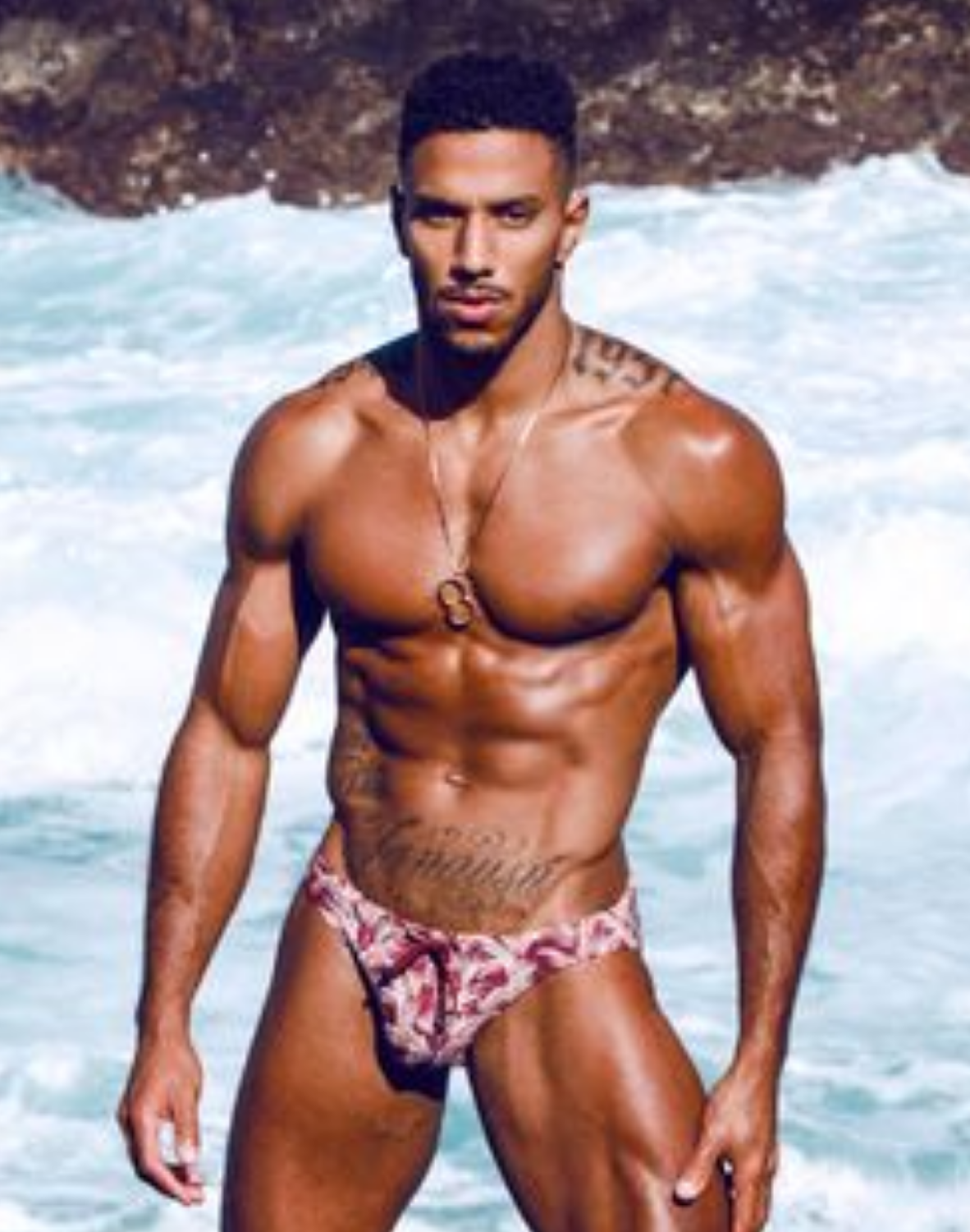 V20 Signature Print Swimwear - Hawaiian Night-thumbmail-9