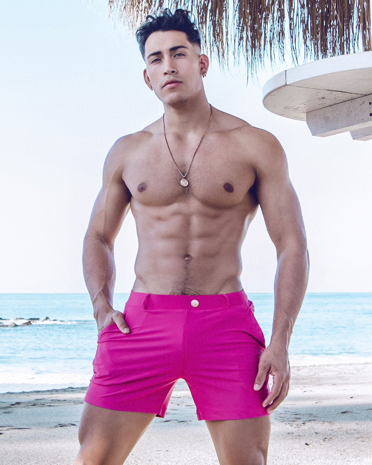 Bondi Shorts (Series 3) - Fuchsia Red-thumbmail-7