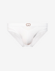 BLK Label No.6 Swim Brief - White