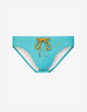 V20 Printed Swim Brief - Deco Blue