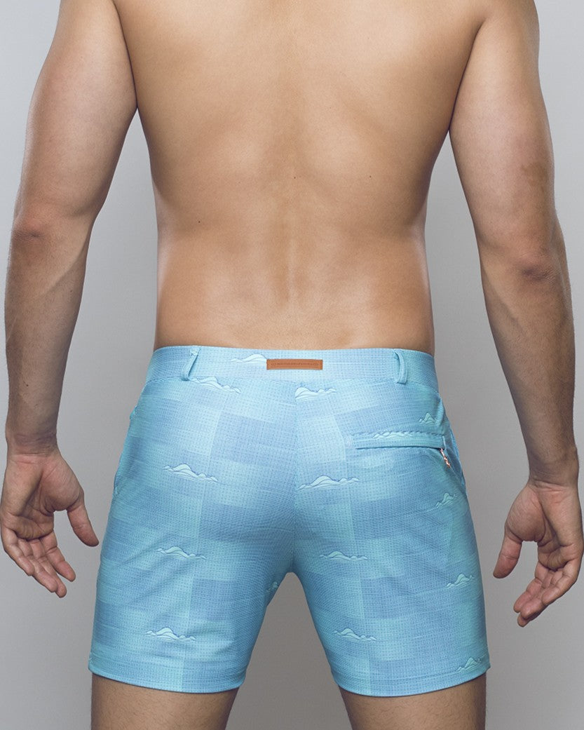 Printed Bondi Shorts - Nautica Green-thumbmail-6