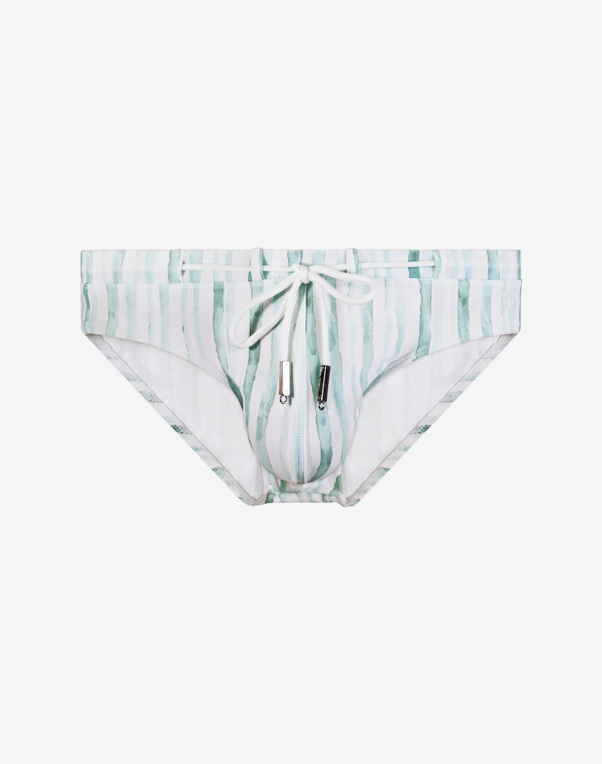 V30 Printed Swim Brief - Oceanus Blue