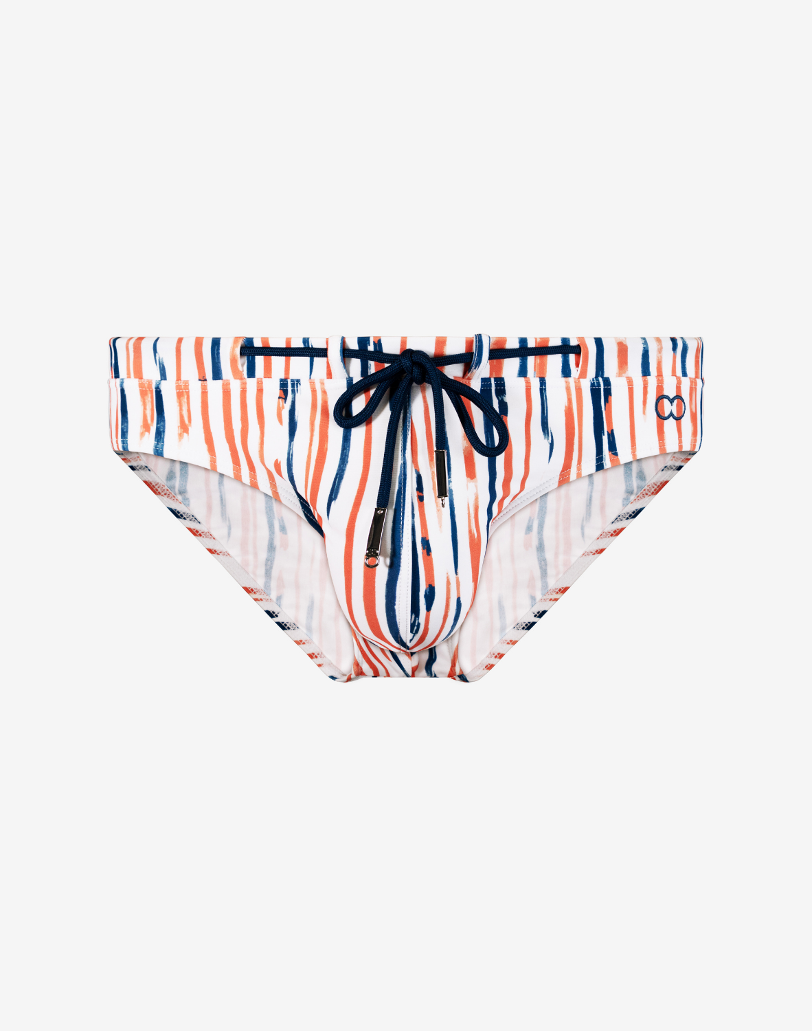 V30 Printed Swim Brief - Oceanus Red