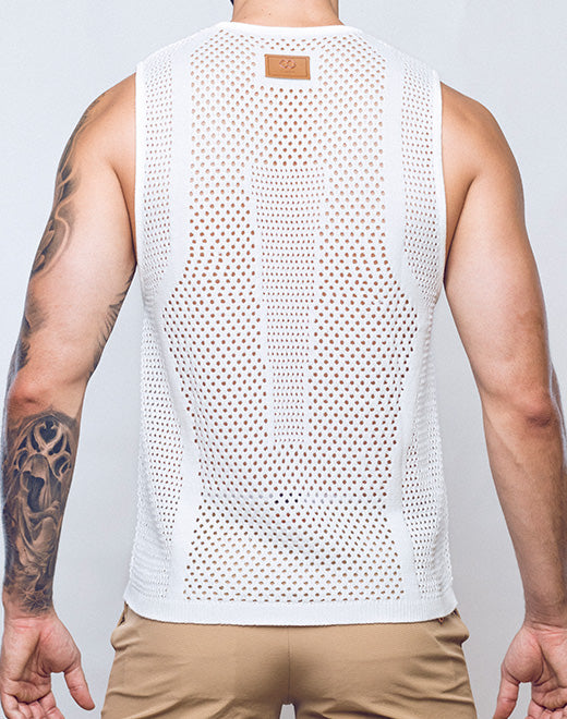 Amalfi Singlet - White-thumbmail-6
