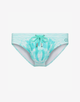 V10 Printed Swim Brief - Shellscape Mint