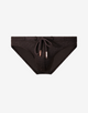V30 Textured Swim Brief - Signet Carbon Black
