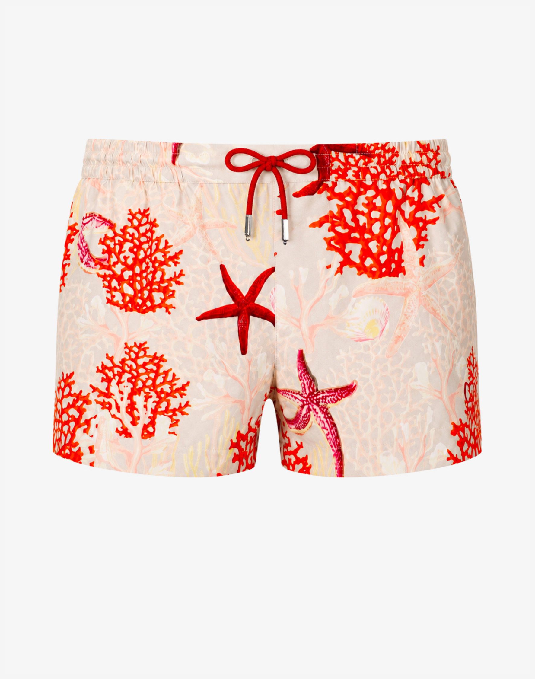Printed Bronte Shorts - Starscape Beige-zoom-1