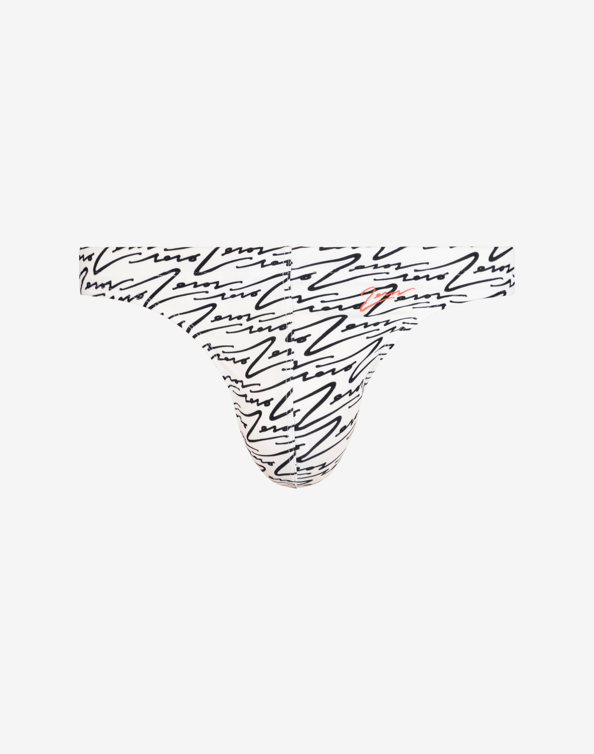 V80 Printed Swim Thong - Signature White-thumbmail-1