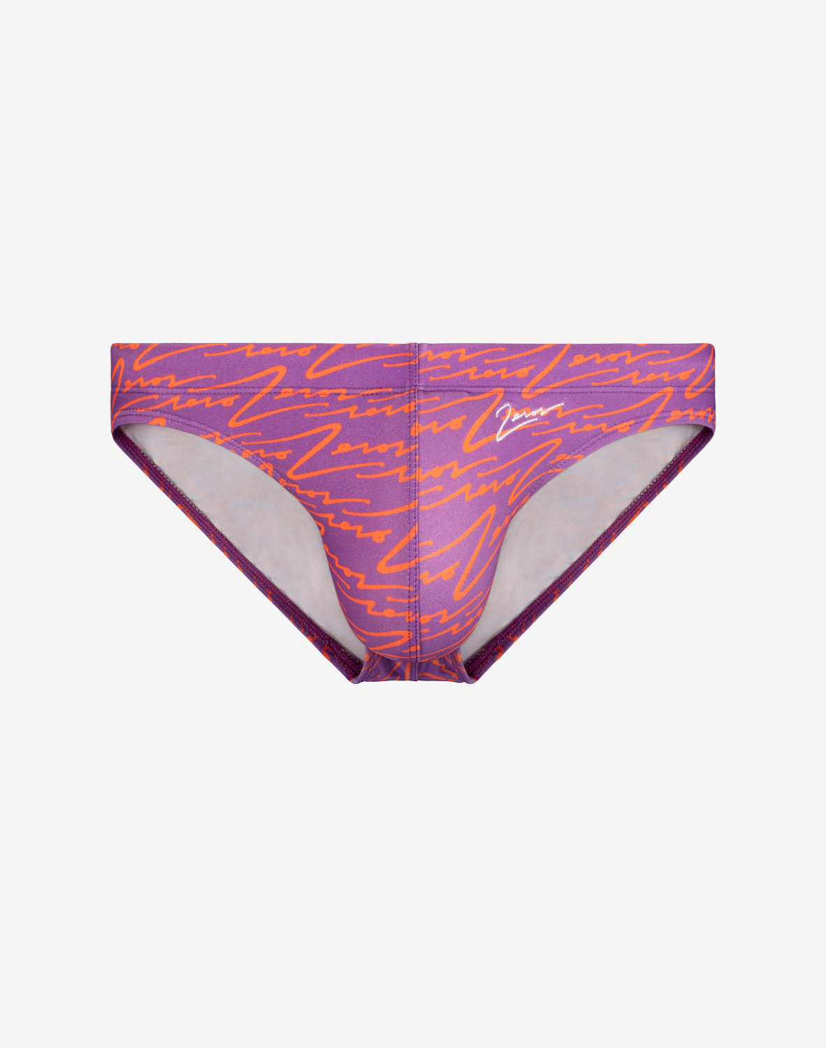 V20 Printed Swim Briefs - Signature Purple