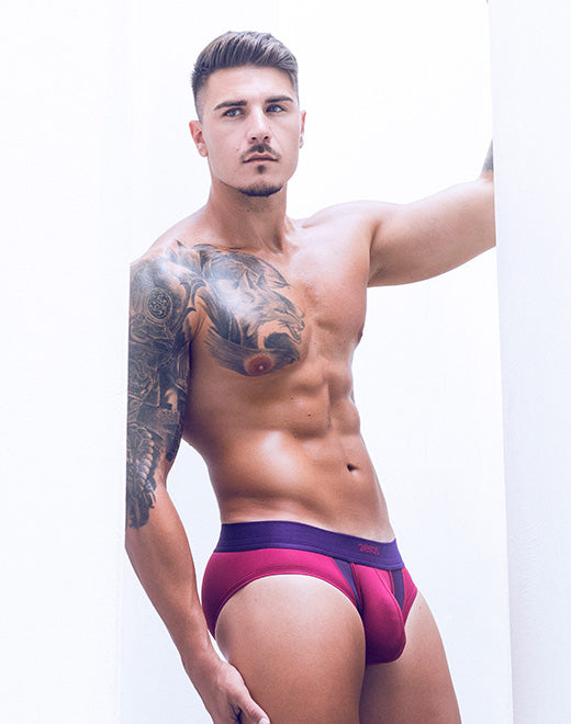 AKTIV Cronus Brief Underwear - Beet Red
