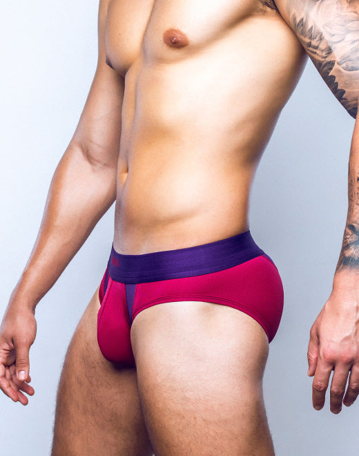 AKTIV Cronus Brief Underwear - Beet Red