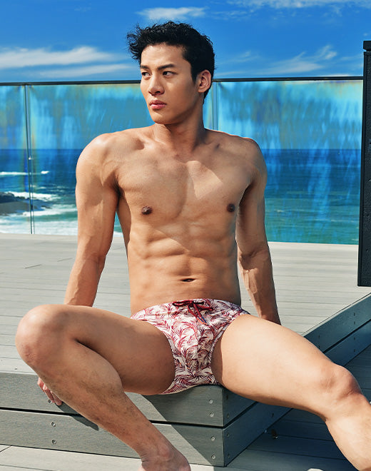 V10 Print Swimwear - Pastel Hawaii