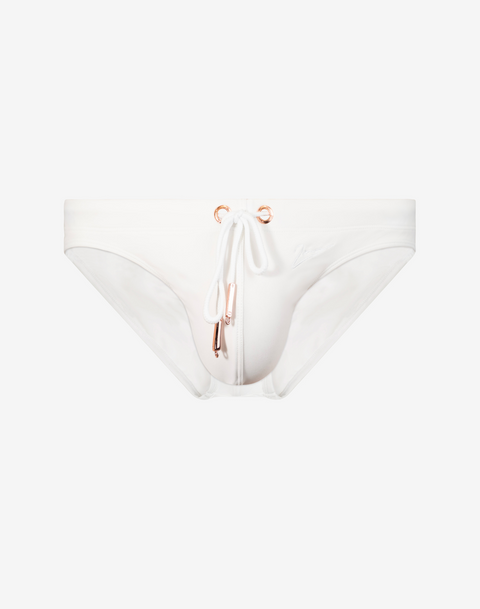 Coco pleats swimwear【white】 ANDMARY】Coco pleats swimwear