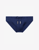 V30 Textured Swim Brief - Signet Navy Blue